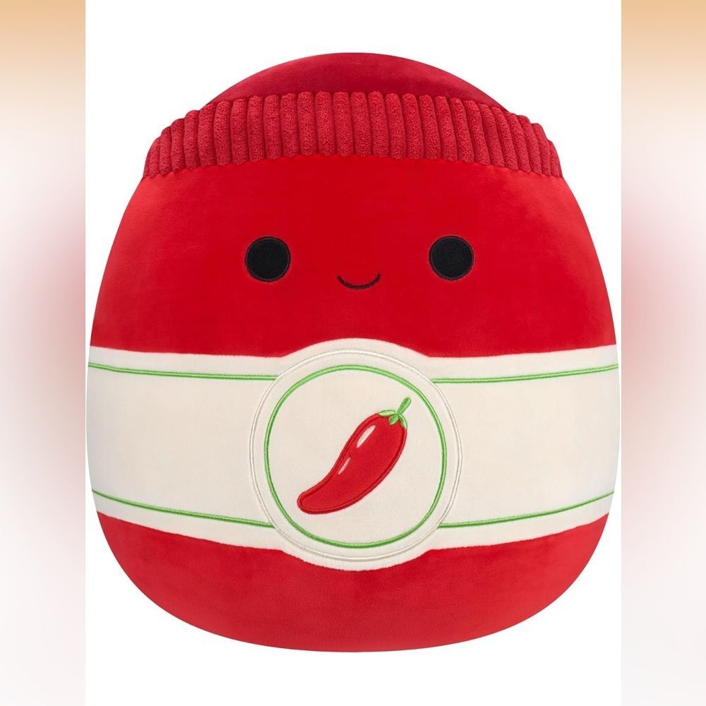 Squishmallows Original 16-Inch Illia Red Sriracha - Large Plush; NWT in Box!